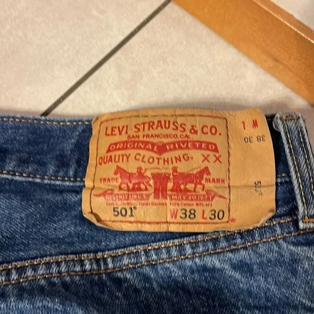 Levi’s 501 mens straight fit Corte recto jeans